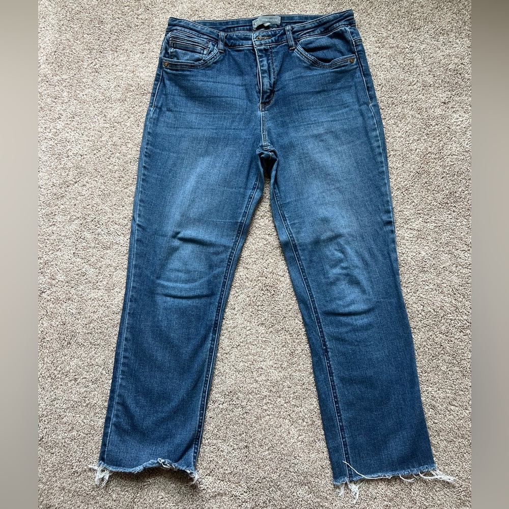Wit & Wisdom Classic Women's Blue Straight-Leg Jeans